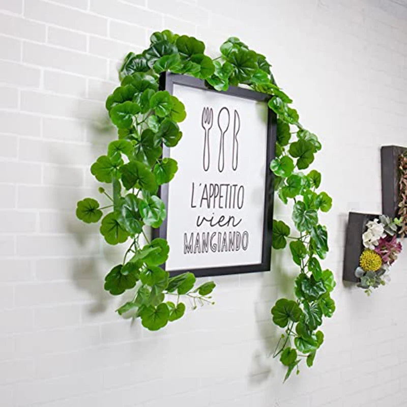 Artificial Ivy Vine Garland – Silk Hanging Leaves for Weddings