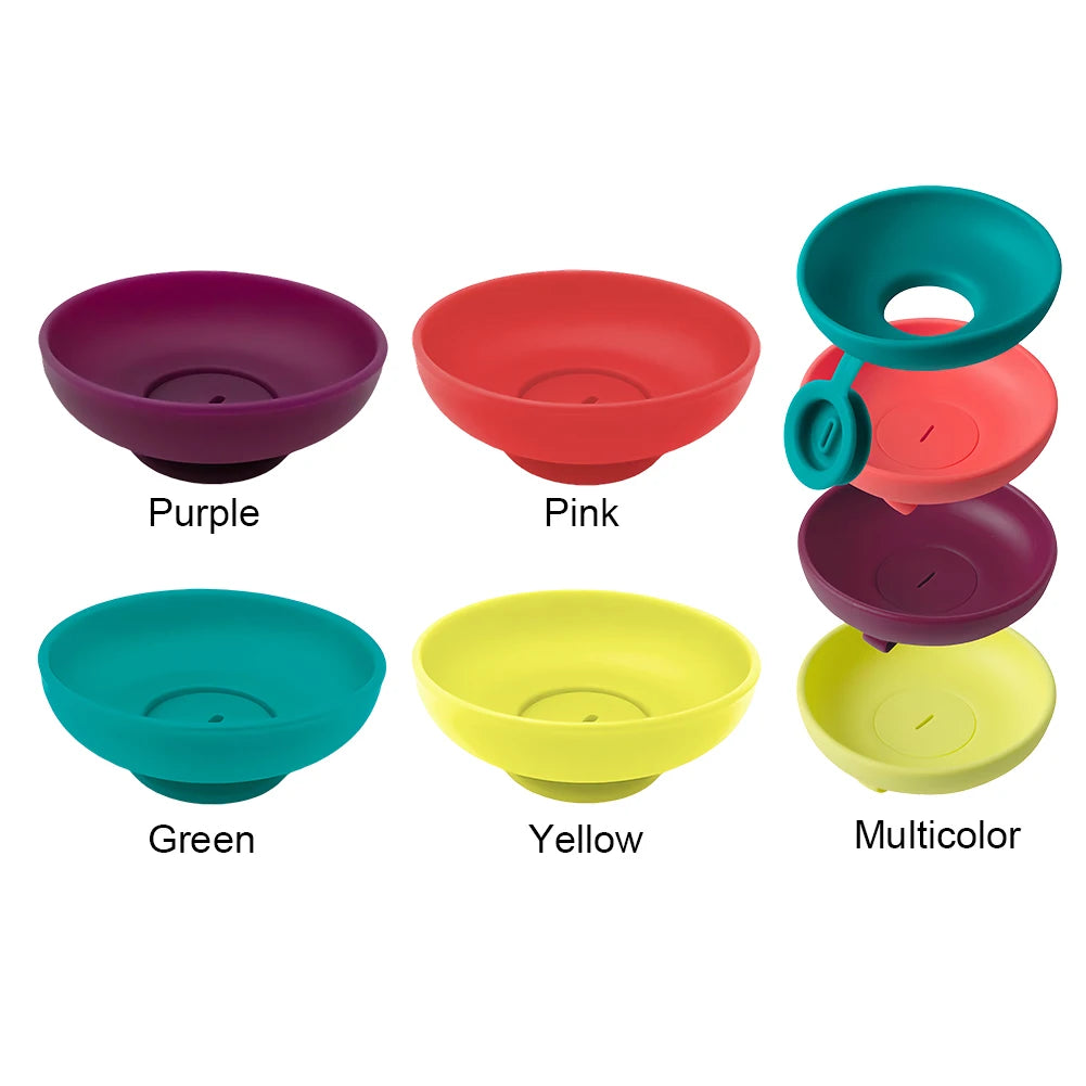 Kids Silicone Drip-Proof Popsicle Holder – 5 Pack Peaceful Pleasures Health and Wellness