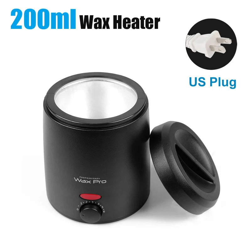 Wax Melting Pot Wax Heater for Hair Removal Waxing Warmer Dipping Pot Wax Melting Machine Depilation Paraffin Warmer Peaceful Pleasures Health and Wellness 044-B-US-200ML