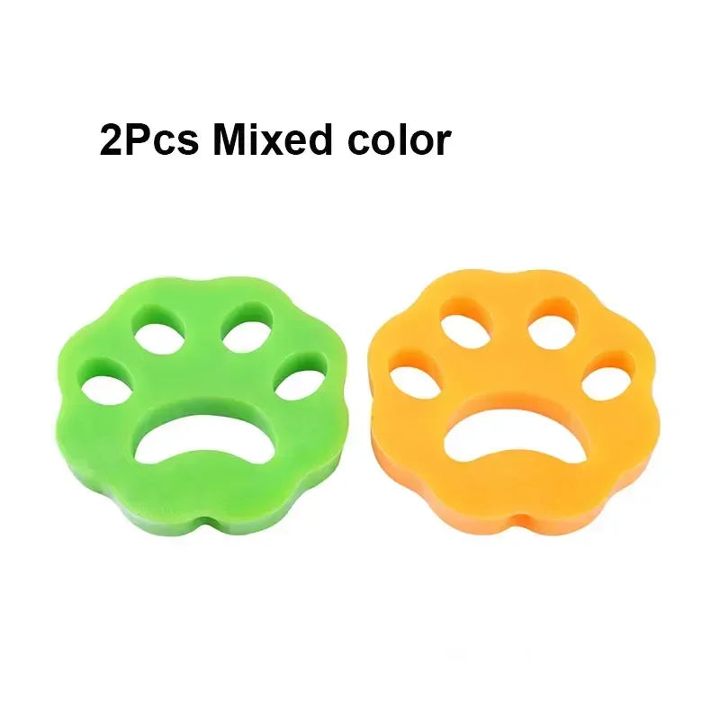 Silicone Pet Hair & Lint Remover Laundry Ball – 1 or 2 Pack