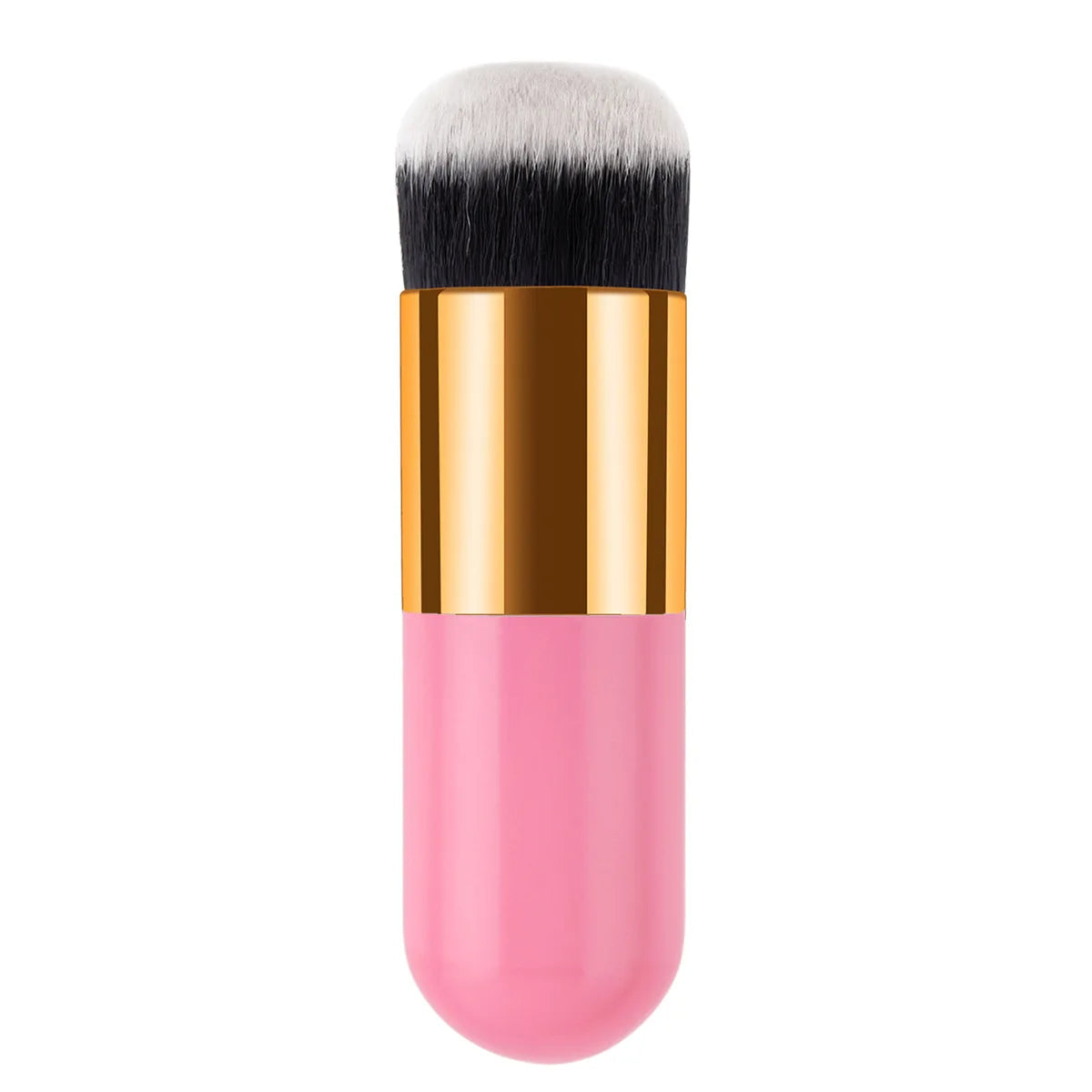 Chubby Flat Foundation Brush – Soft Synthetic Makeup Brush