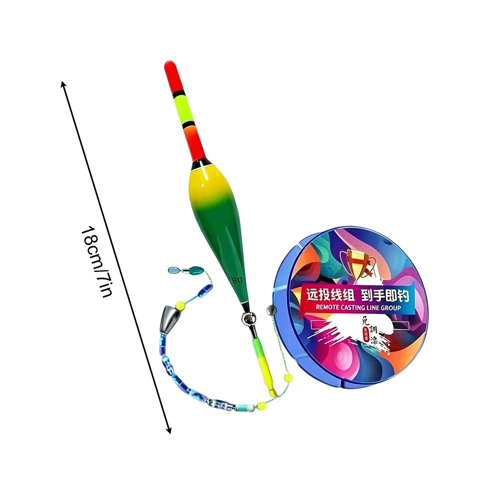 Automatic Bobber Fishing Line Set with Float for Anglers Easy Casting and Smooth Retrieval Outdoor Fishing Tackle Accessories Peaceful Pleasures Health and Wellness