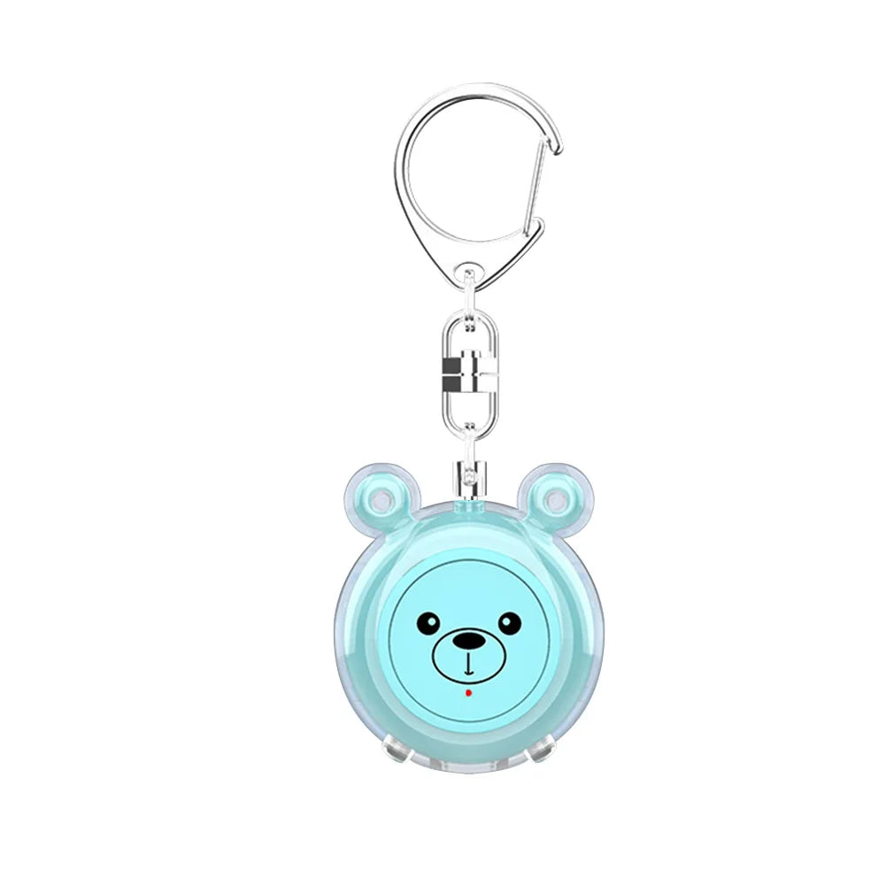 130dB Personal Safety Alarm Keychain | Type-C Rechargeable