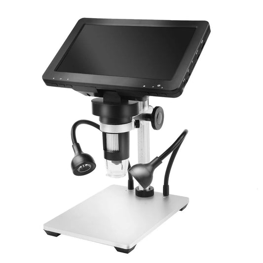 7-Inch High-Definition Electron Microscope Pcba Repair Magnifying Glass Coin Identification Digital Microscope Peaceful Pleasures Health and Wellness DM9B