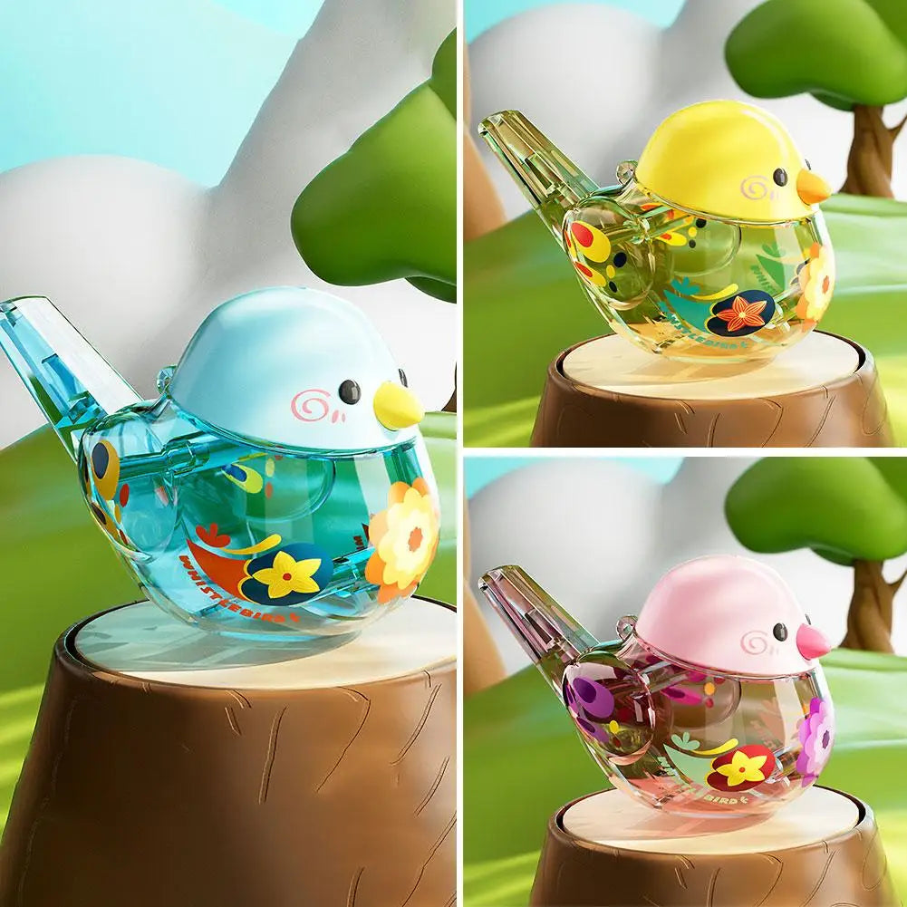 Colorful Bird Water Whistle Toy – Fun Gift for Kids