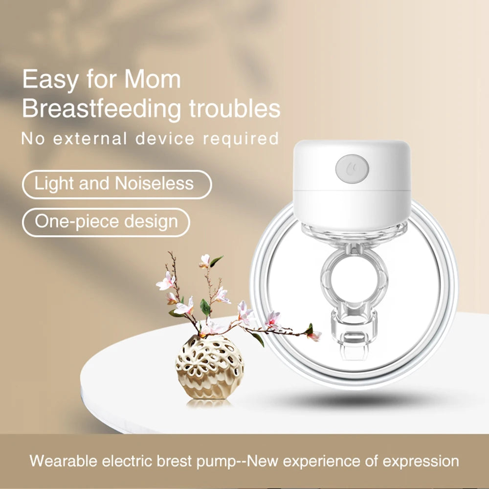 S12 Wearable Electric Breast Pump – Hands-Free, Silent, BPA-Free