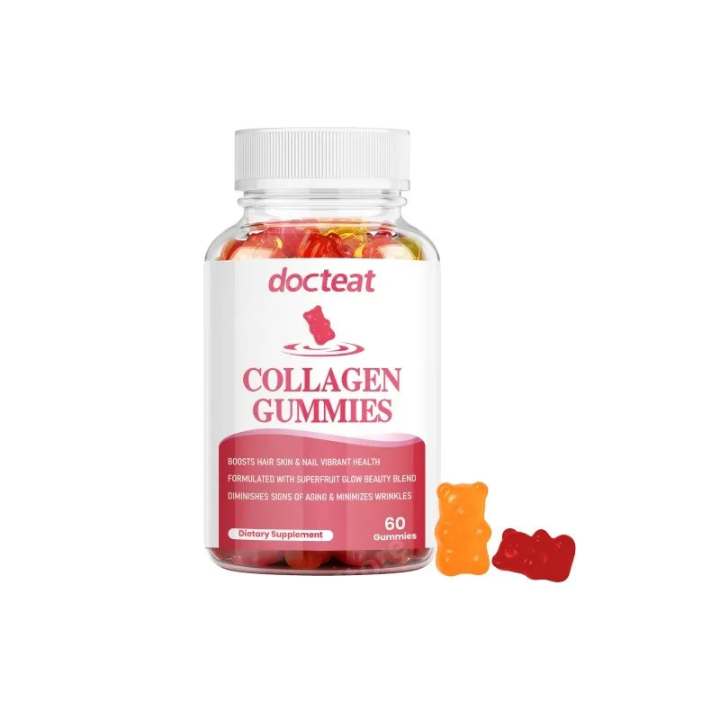 Collagen Gummies with Vitamin A & Biotin | Skin Hair Nail Support