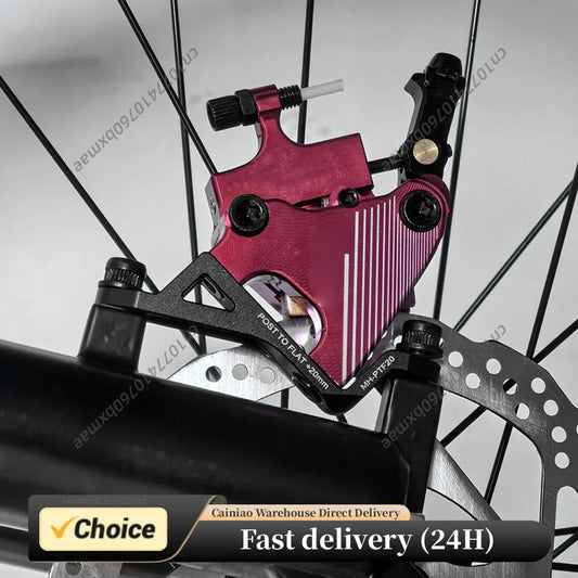 Post Mount To Flat Mount Brake Adapter PM To FM Disc Brake Bracket Converter 140mm / 160mm Aluminum Alloy Bike Accessories Peaceful Pleasures Health and Wellness