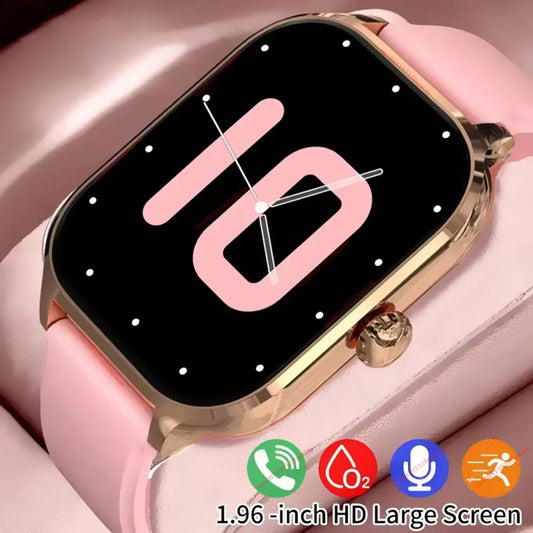 H9 Smart Watch Men Women Sports Fitness Tracker 2.01 HD Screen Bluetooth Talking Blood Pressure Smart Watch For Android IOS Ma27 Peaceful Pleasures Health and Wellness