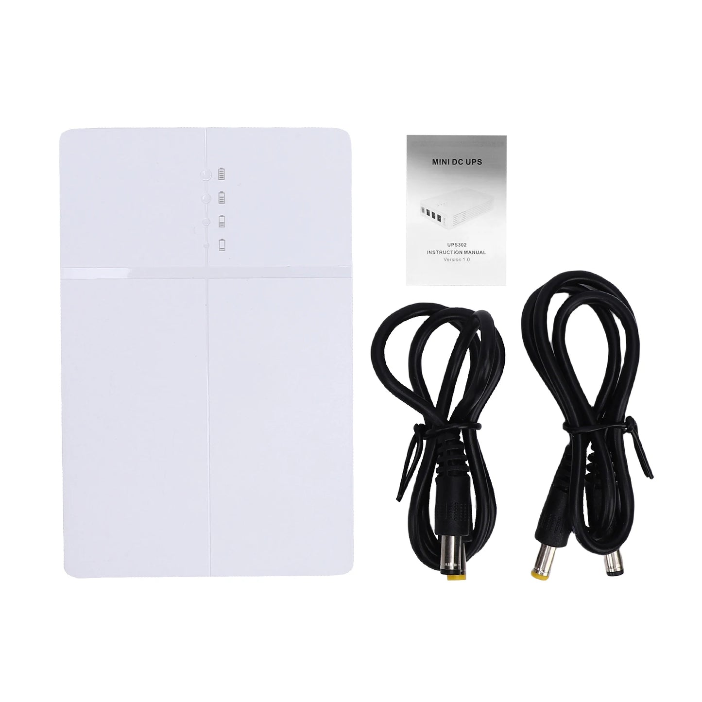 Mini UPS Battery Backup 13500mAh, Portable Rechargeable USB DC Backup Power, 5V/9V/12V Uninterrupted Power Supply Peaceful Pleasures Health and Wellness as picture