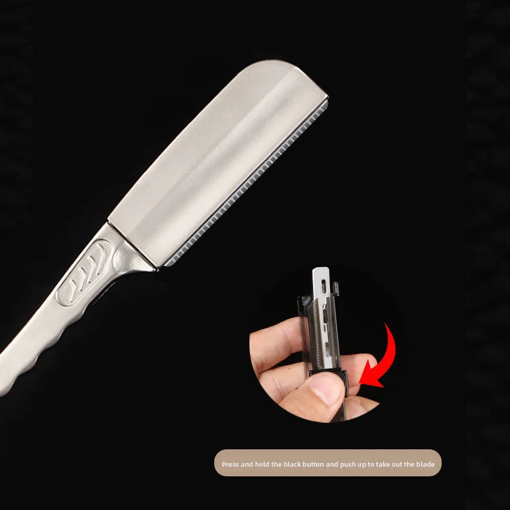 15pcs/Box Men Shaving Razor Blades Professional Barber Stainless Steel Replacement Single Side Shaver Mesh Safety Razor Knives Peaceful Pleasures Health and Wellness