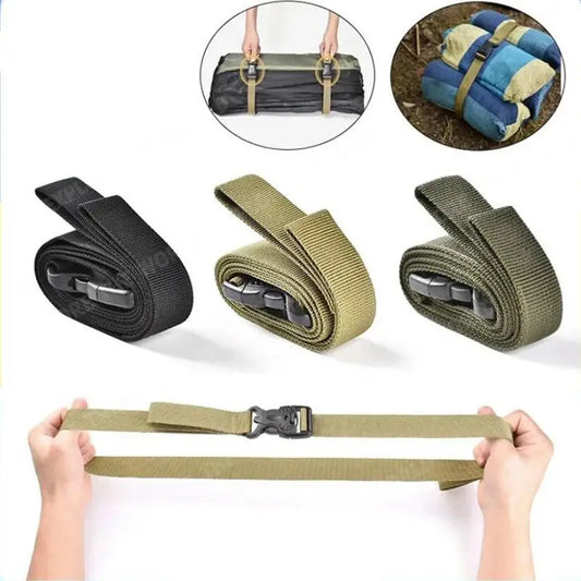 1/2Pcs Nylon Luggage Straps Waist Bag Strap Outdoor Sports Belt Casual Buckle Waist Strap Multifunctional Tactical Accessories Peaceful Pleasures Health and Wellness