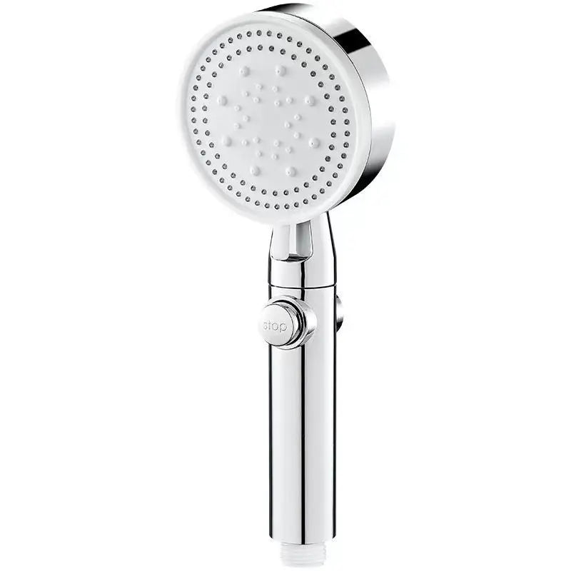5-Mode Handheld Shower Head | Height-Adjustable Water-Saving