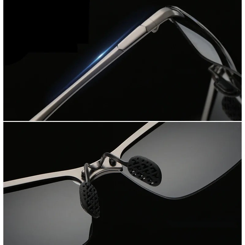 Photochromic Polarized Sunglasses – UV400 Driving & Fishing