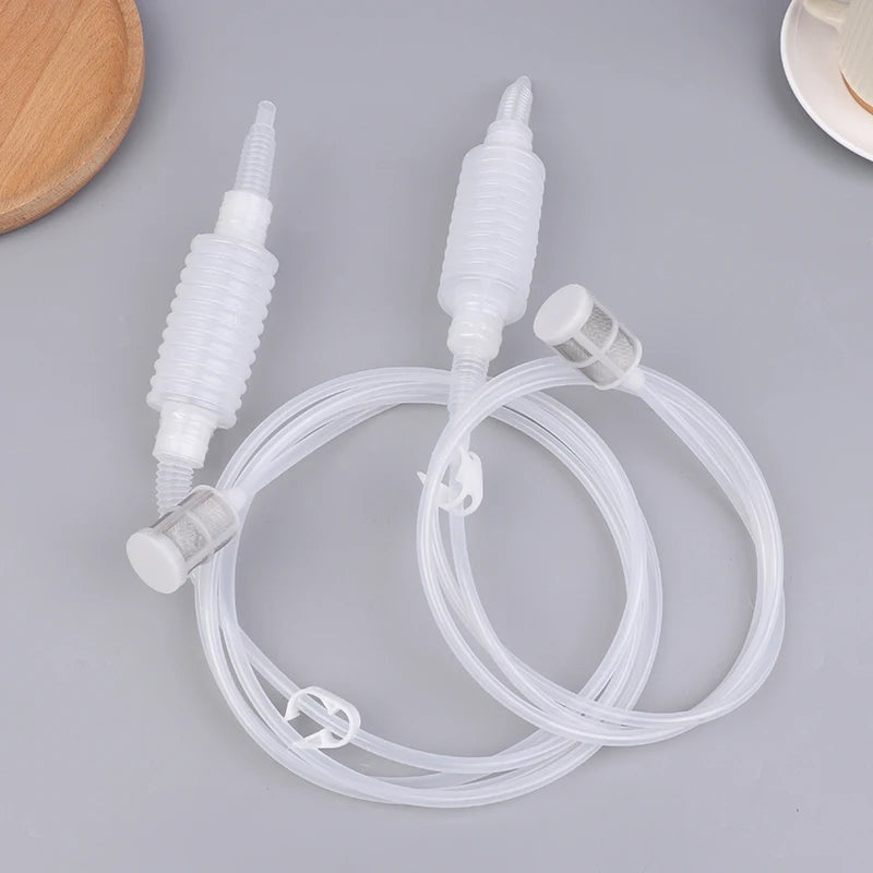 2M/2.5M Semi-automatic Home Brew Syphon Pack For Wine Making Hand Knead Siphon Filter Food Grade Tube For Homebrew Peaceful Pleasures Health and Wellness