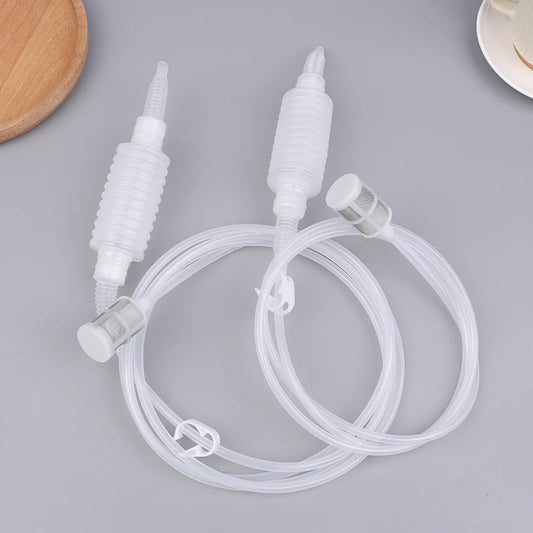 2M/2.5M Semi-automatic Home Brew Syphon Pack For Wine Making Hand Knead Siphon Filter Food Grade Tube For Homebrew Peaceful Pleasures Health and Wellness