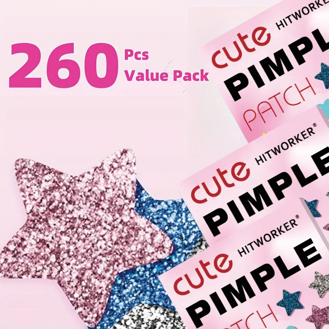 Invisible Hydrocolloid Acne Patches – Waterproof, All Skin Types