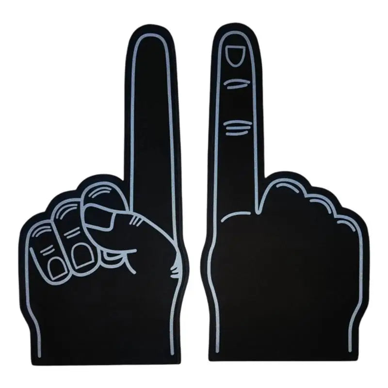 Oversized Foam Cheering Hands 2 Pack – Sports Fan Props