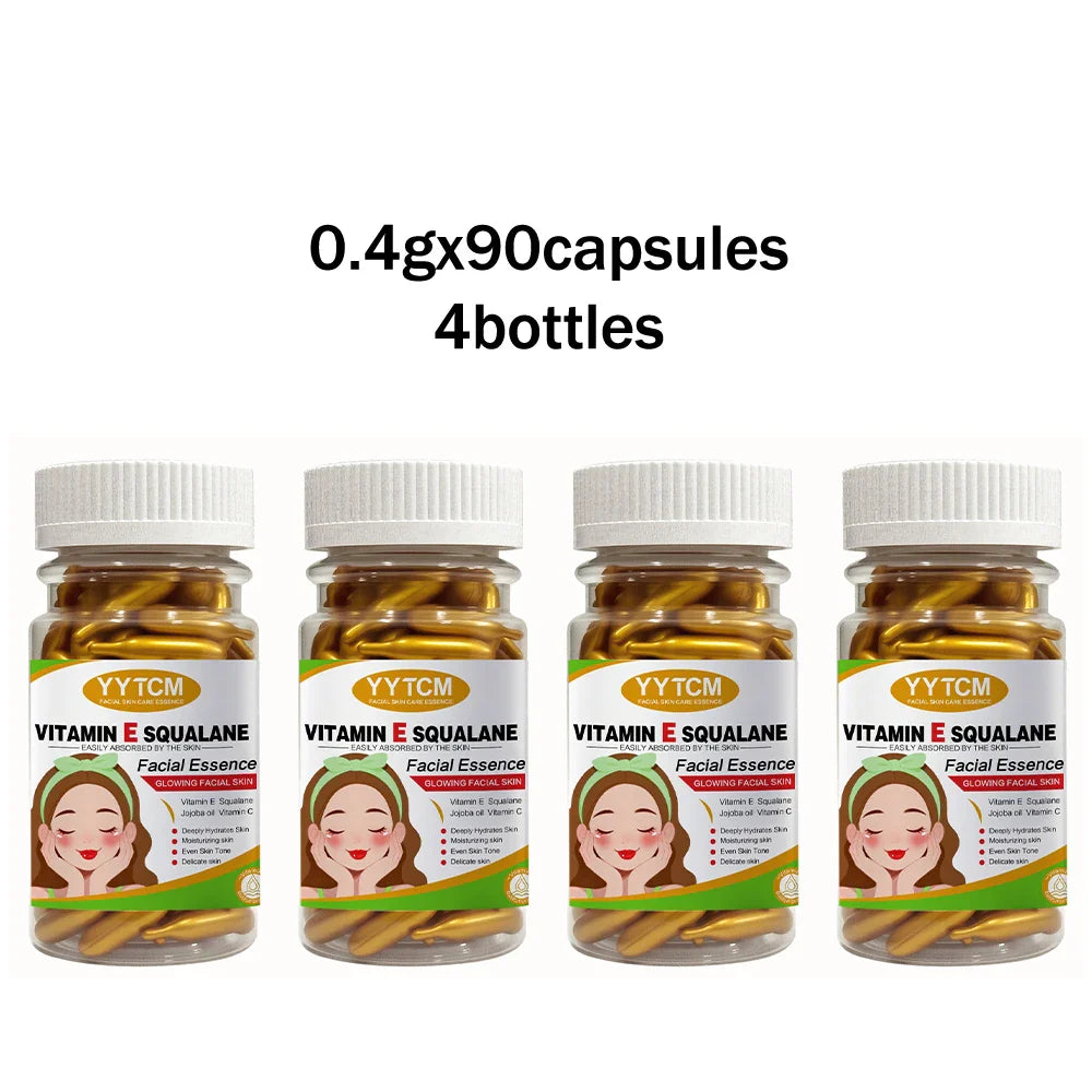 Vitamin E Moisturizing Capsule Essence – 90 Caps | Brightening
