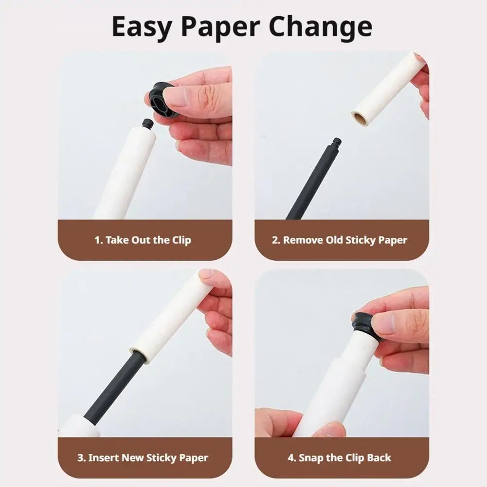 Pet Hair Knotted Comb Cat Dog Sticky Hair Paper Pet Double-sided Open Knot Combing Artifact 2-in-1 Hair Removal Brush Pet Comb Peaceful Pleasures Health and Wellness