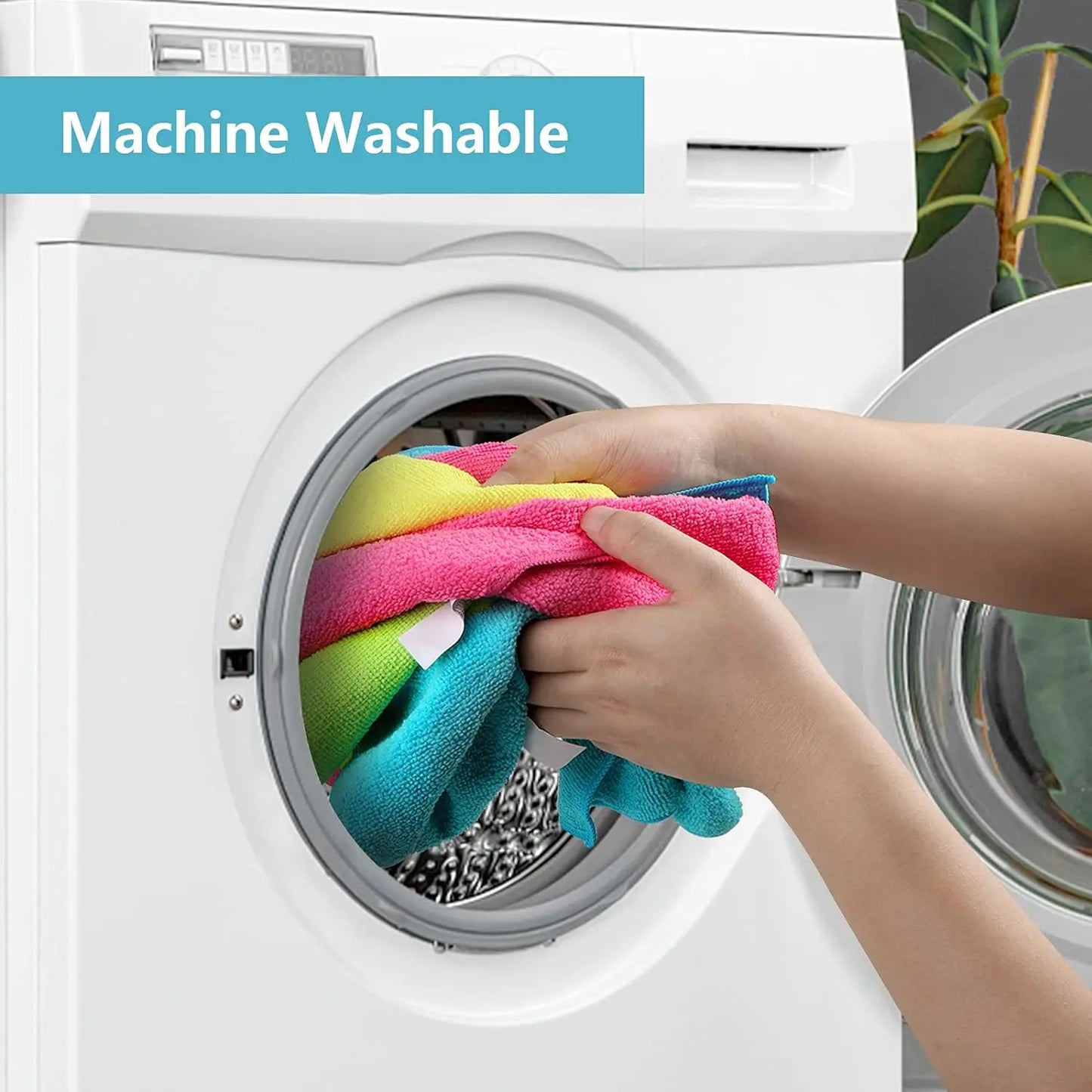5-Pack 500GSM Dual-Sided Microfiber Towels – Car & Kitchen