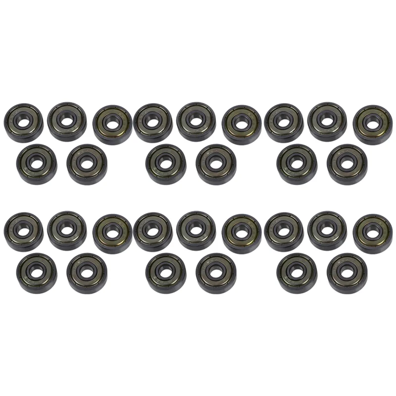 A36T-626Z 6Mm X 19Mm X 6Mm Shielded Radial Miniature Deep Groove Ball Bearing 30 Pcs Peaceful Pleasures Health and Wellness