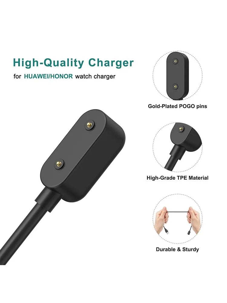 USB Charger Cable for Huawei Band 10/9/8/7/6 & Watch Fit 3/2 Peaceful Pleasures Health and Wellness