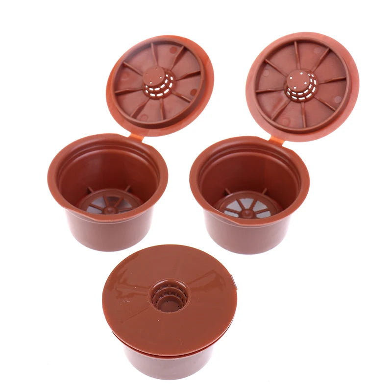 3-Pack Reusable Coffee Capsules for Caffitaly Machines