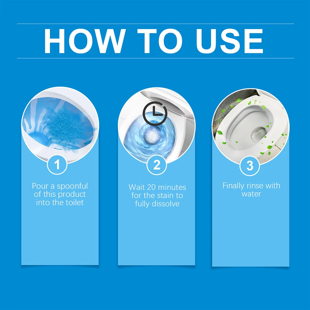 Toilet Powerful Cleaner 360 Degree All Round Descaling Deodorizing Foam Cleaner Odor Free Toilet Deodorizer Liquid For Bathroom Peaceful Pleasures Health and Wellness