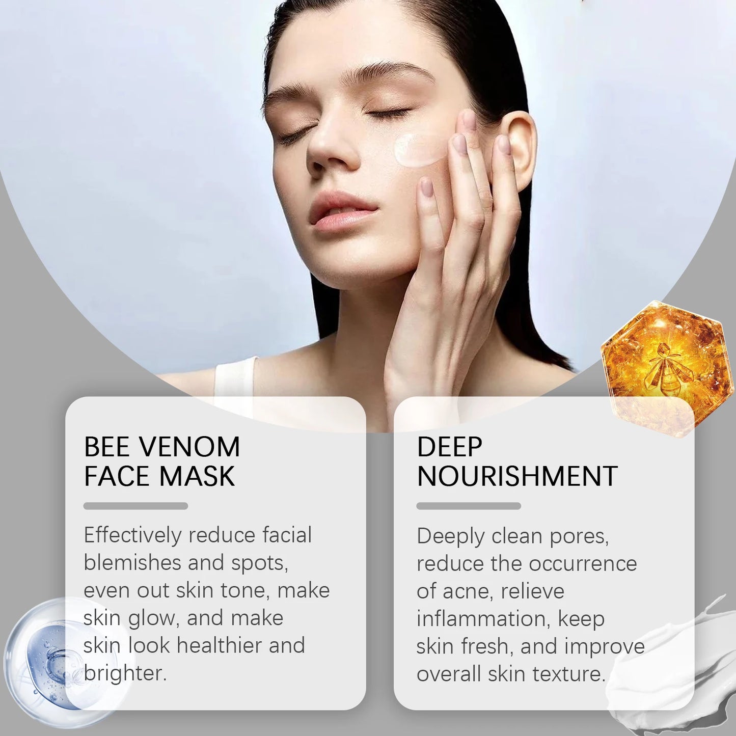 Propolis & Bee Venom Face Mask – Brighten, Firm & Hydrate