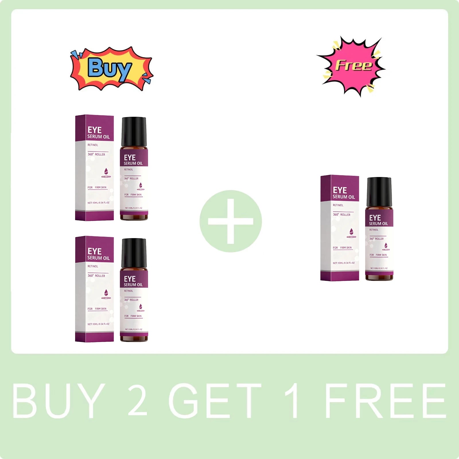 Retinol Eye Serum Anti Dark Circle Firming Lifting Skin Remove Eye Bag Eye Contour Moisturizing Essence Smoothing Eye Care 10ml Peaceful Pleasures Health and Wellness Buy 2 Get 1 Free
