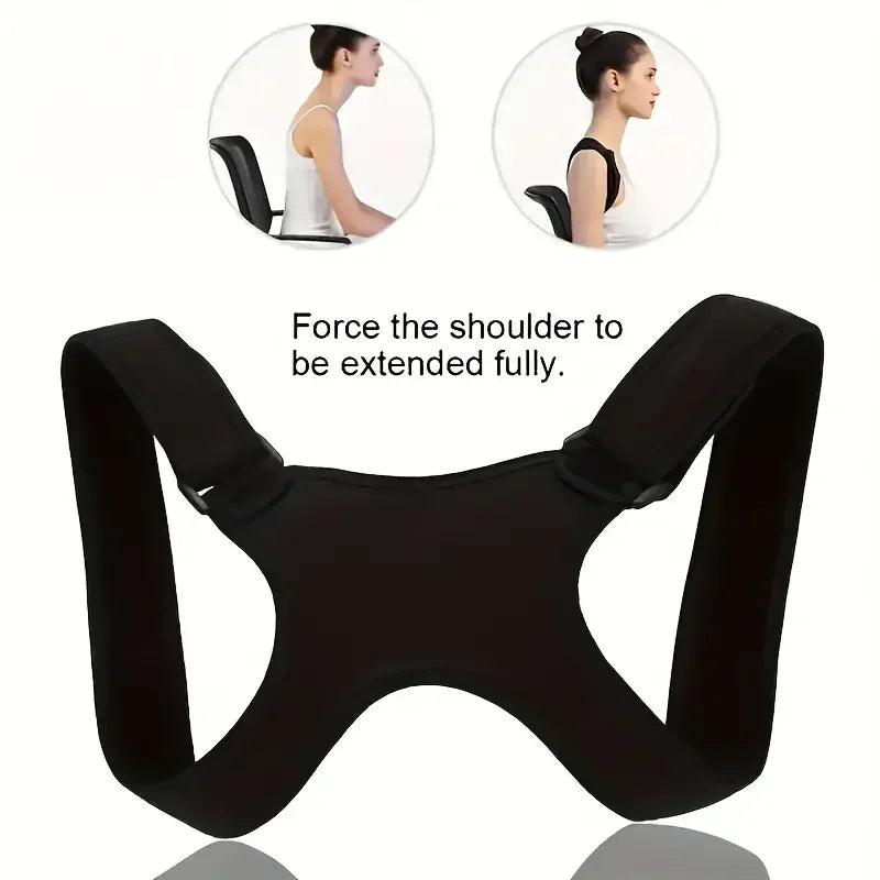 Ergonomic Back Support Adjustable Posture Corrector For Men And Women To Improve Kyphosis And Straighten The Spine Peaceful Pleasures Health and Wellness
