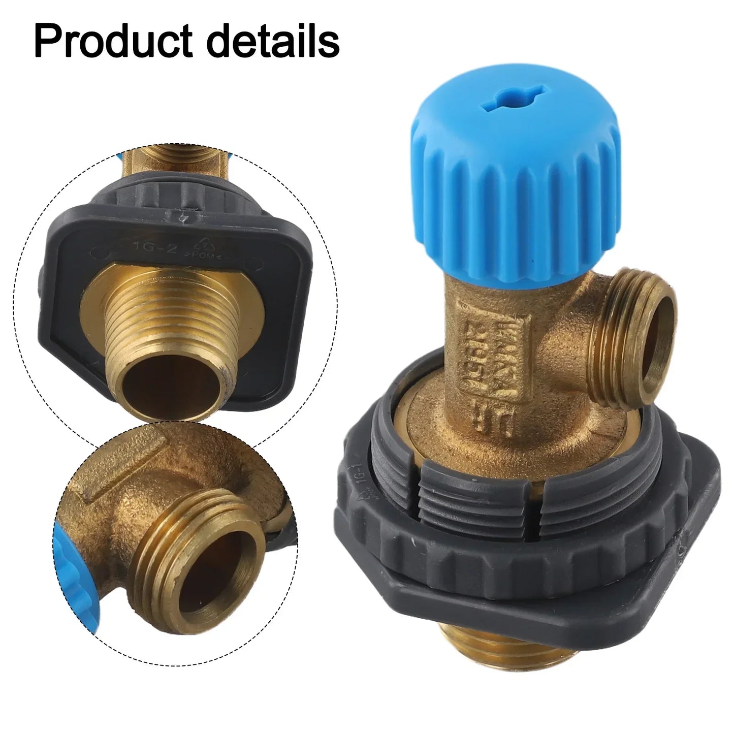 Solid Brass G3/8 Angle Valve – Toilet Cistern Replacement