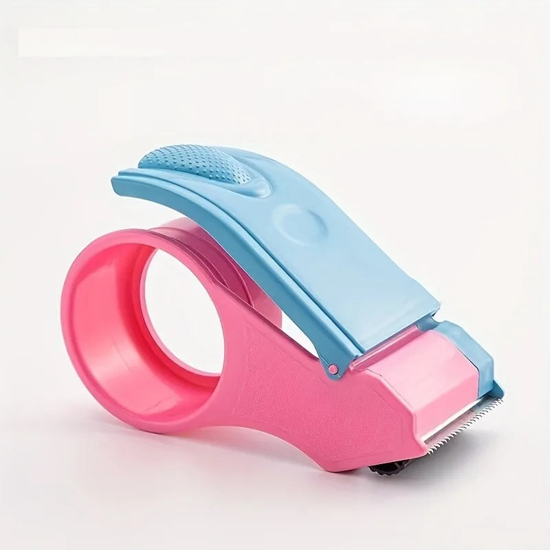 2-in-1 Manual Tape Dispenser & Bag Sealer with Cutter