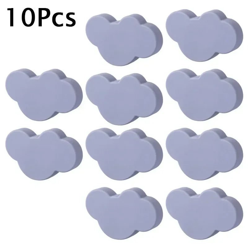 Cartoon Cloud Cabinet Knobs & Drawer Pulls for Kids' Rooms