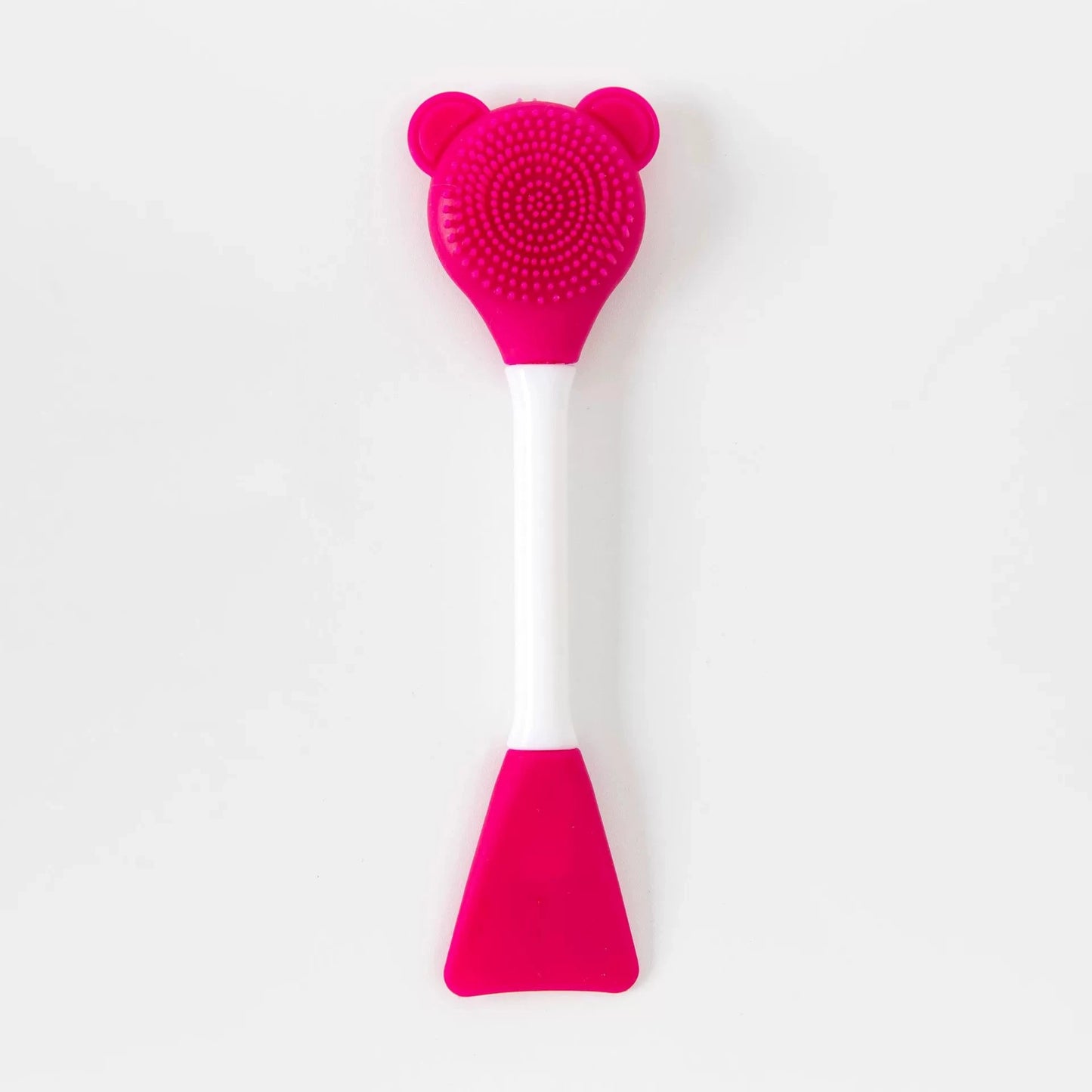 Double-Head Silicone Face Mask Brush & Spatula Applicator