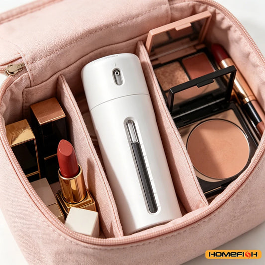 Travel Toiletry Organizer: 4-Chamber All-in-One Squeeze Bottle Set – For Shampoo, Lotion & Gel, Space-Saving Trip Container Peaceful Pleasures Health and Wellness