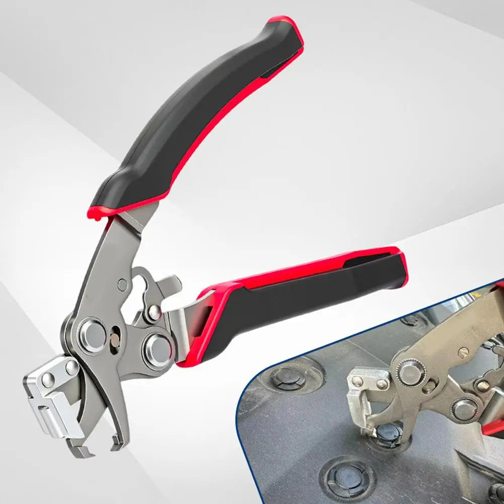 Car Clip Pliers Stainless Steel Automotive Snap Pliers Fastener Remover For Mechanics DIY Garage Workshop Users Peaceful Pleasures Health and Wellness