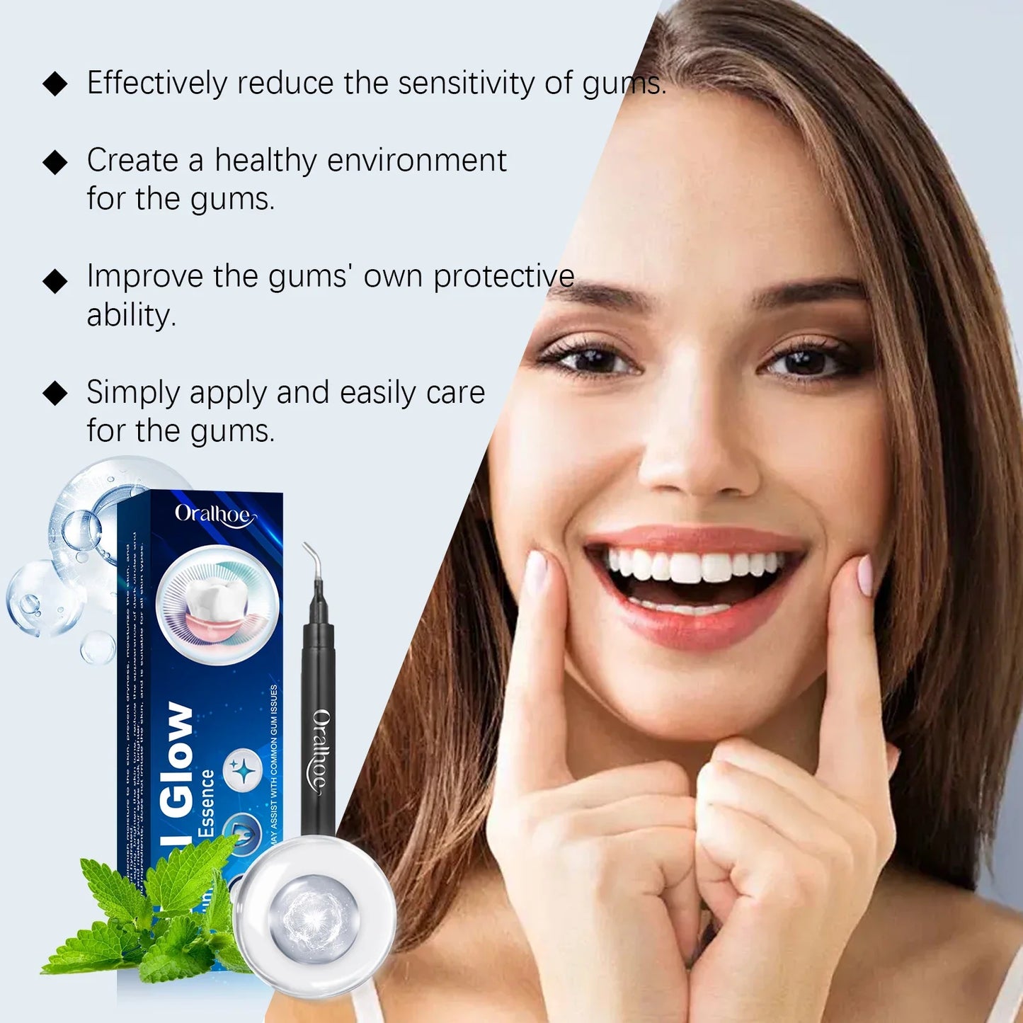 Oralhoe Gum Care Gel – Whitening, Tartar & Gum Protection