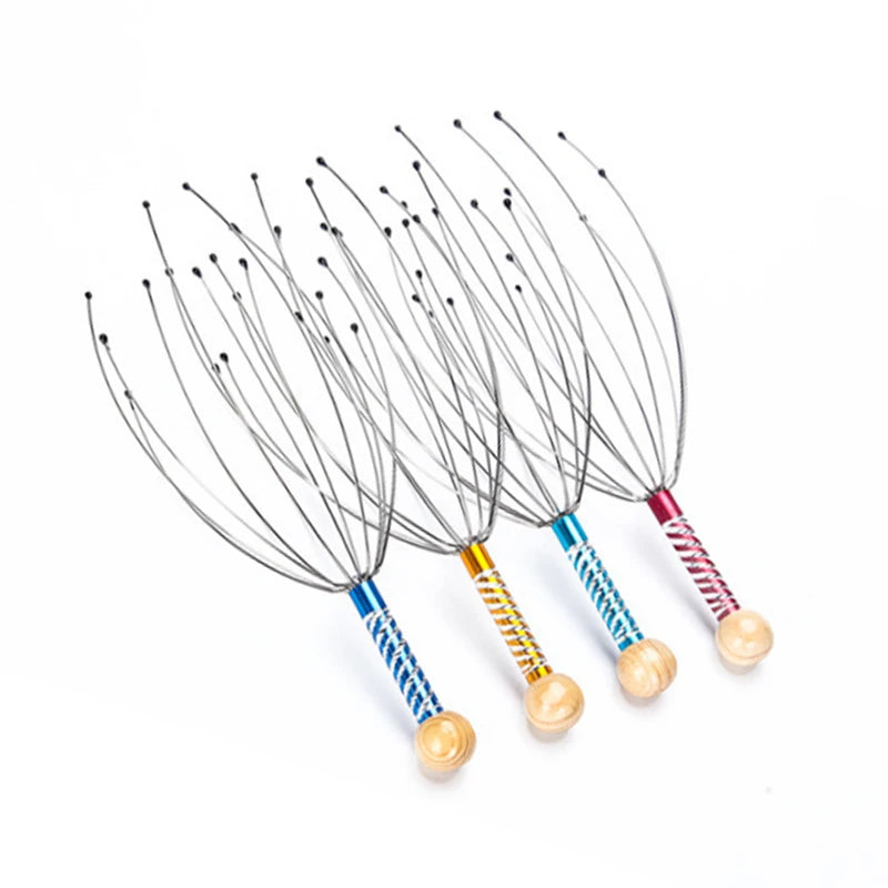 Octopus Head Massager – Scalp Scratcher for Stress Relief