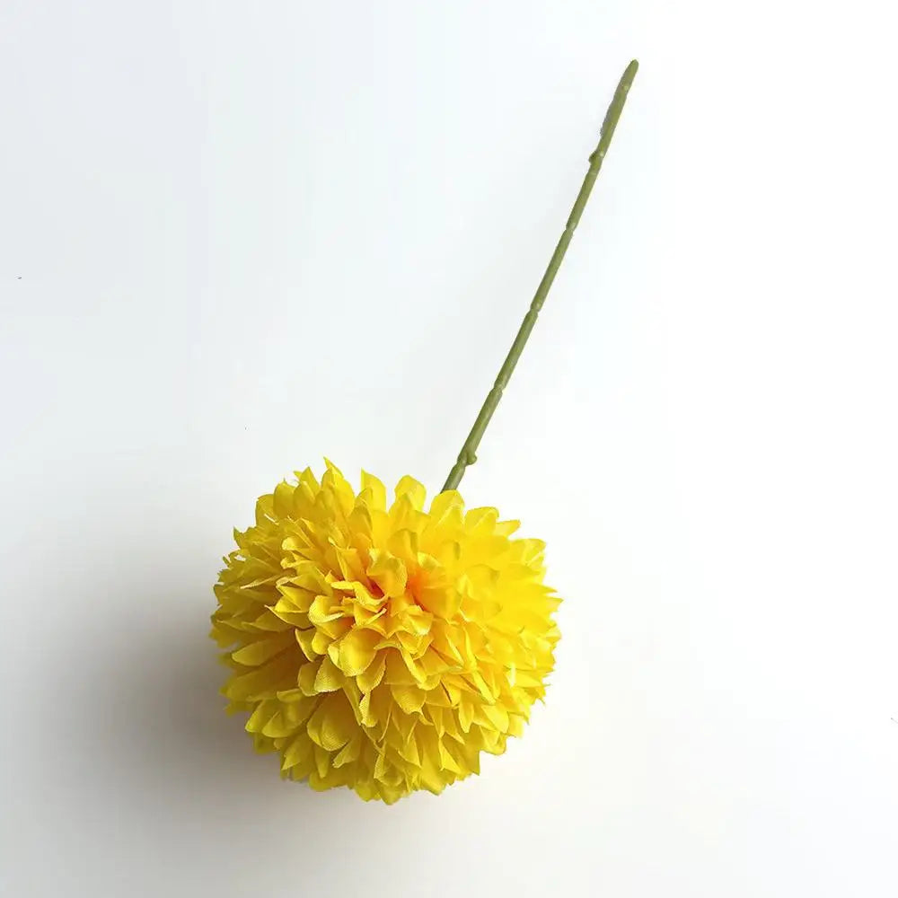 Artificial Silk Dandelion Hydrangea Bouquet | Wedding DIY Decor
