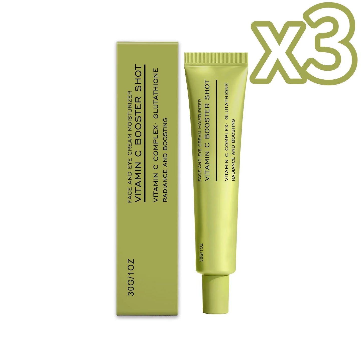 Nicotinamide Skin Moisturizing Cream Lock Water Hydrate Dry Skin Brighten Skins Tone Suitable Face Eye Use Vitamin C Moisturizer Peaceful Pleasures Health and Wellness 30g Boxed X 3PCS