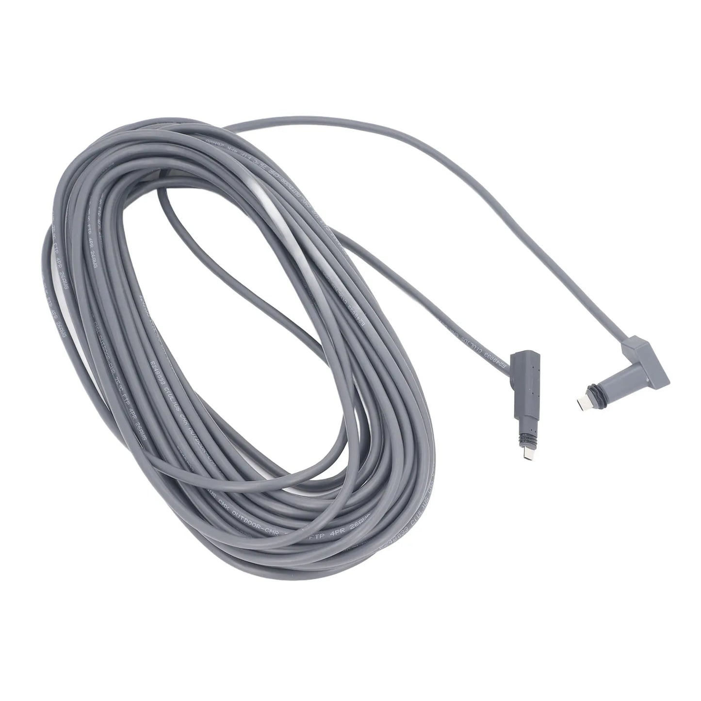 Rectangular Satellite Replacement Cable 100ft Router Networking