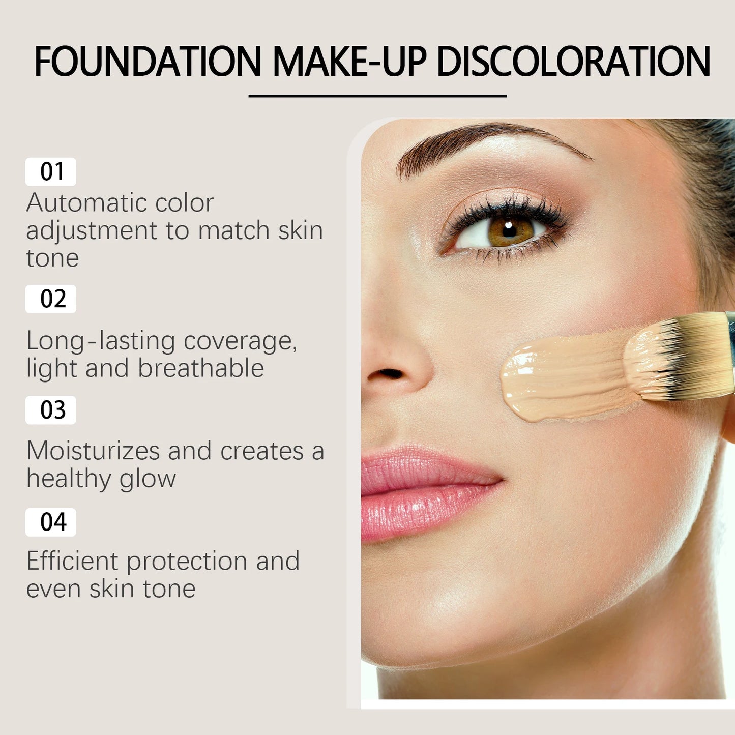 West Month Color Changing Foundation | Full Coverage, Matte, Waterproof