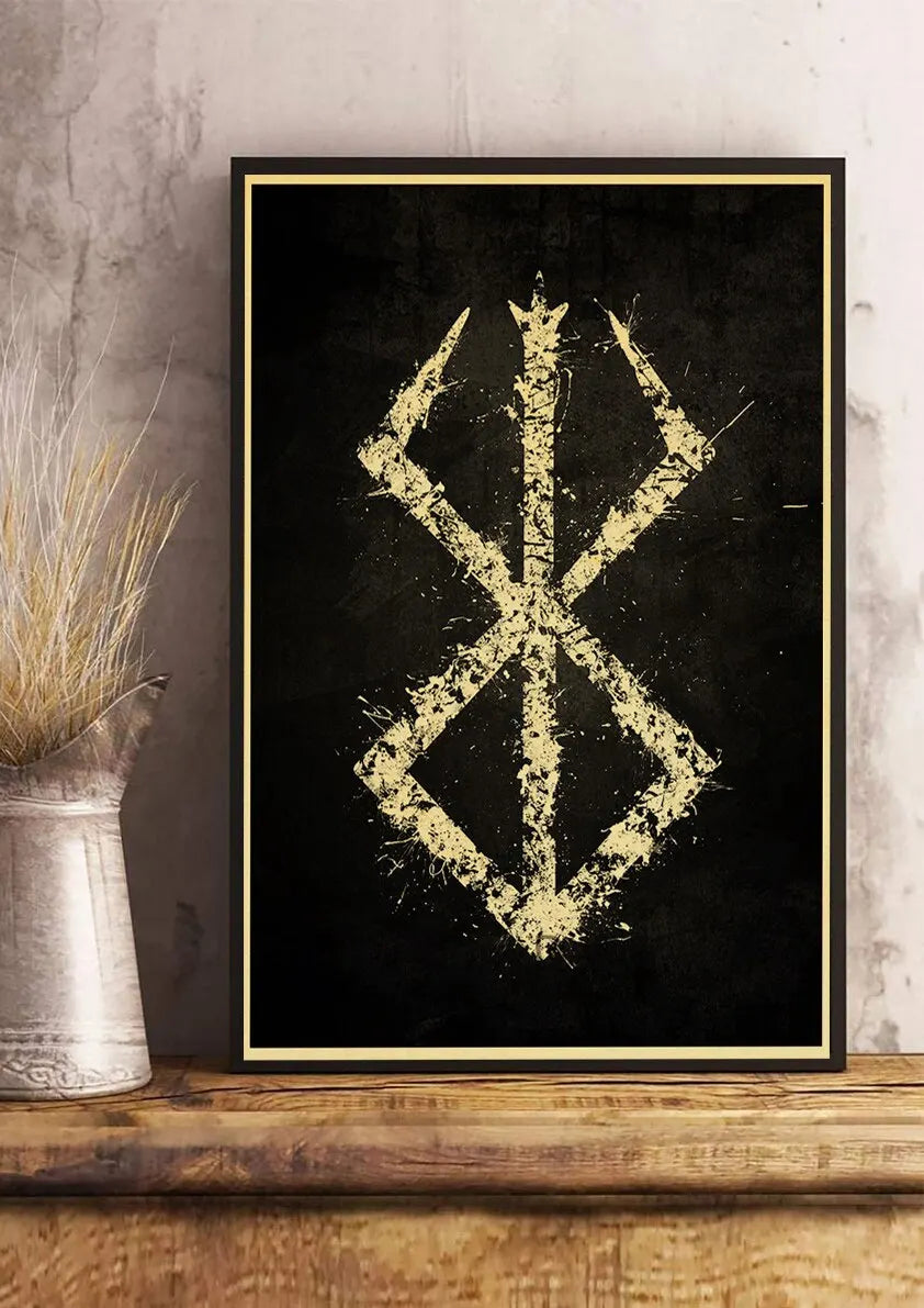 Berserk Anime Canvas Wall Art Retro Poster | Home Décor
