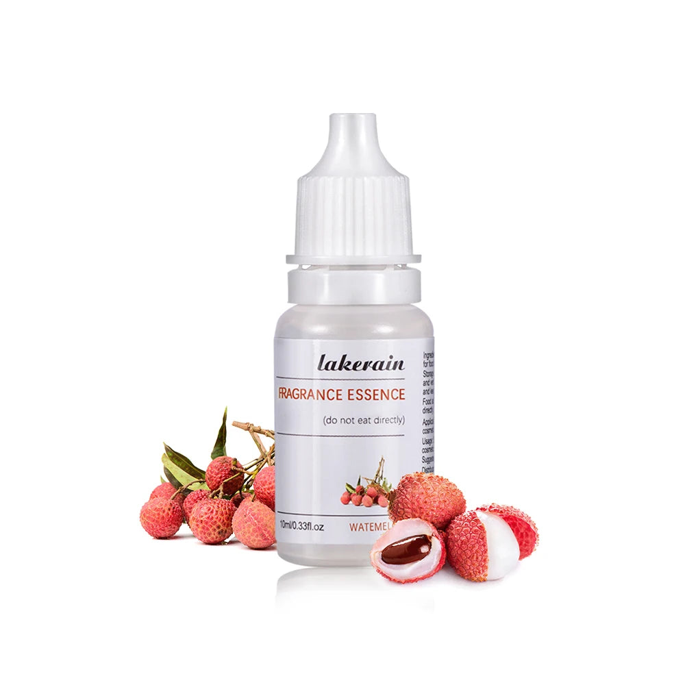 DIY 10ml Pure Fruit Fragrance Oil Diffuser Essential Oils Strawberry Flavor Oil For Lip Gloss DIY Soap Making Lipgloss Essence Peaceful Pleasures Health and Wellness 14 lychee