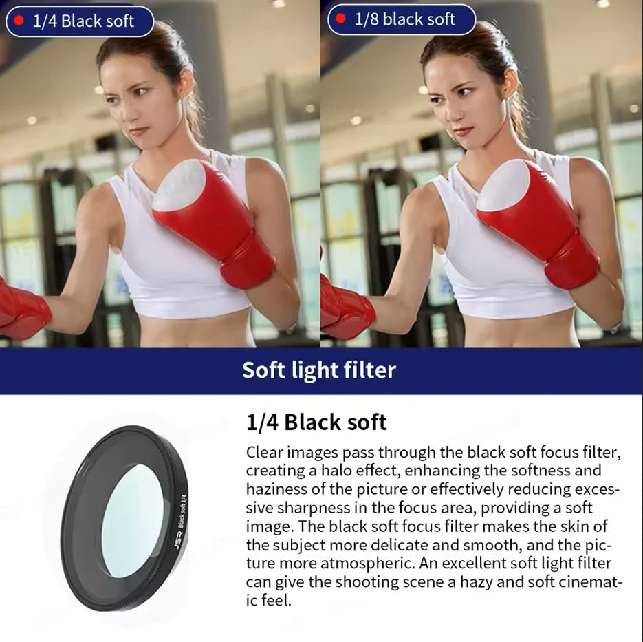 Insta360 GO Ultra Lens Filters – UV CPL ND Star Optical Glass