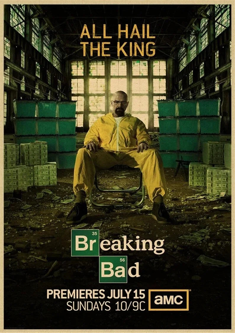 Breaking Bad Canvas Wall Art Poster | TV Series Home Decor