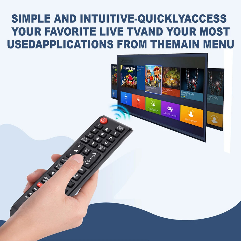 BN59-01175N Samsung Smart TV Replacement Remote Control Peaceful Pleasures Health and Wellness
