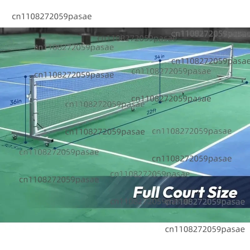 Heavy-Duty Adjustable Ball Stop Net with Lockable Wheels